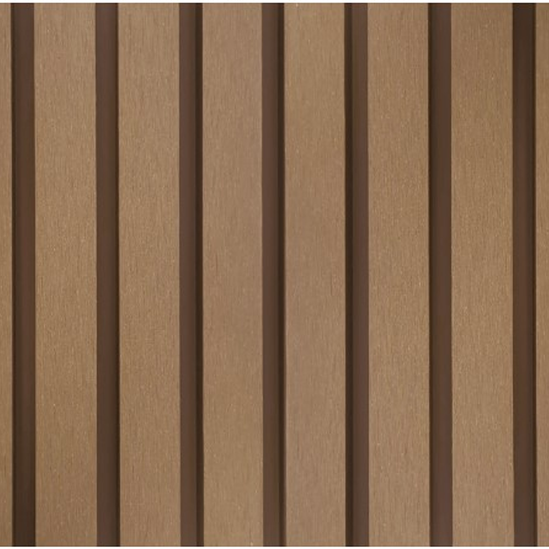 Fachada ripado em WPC Chocolate 2