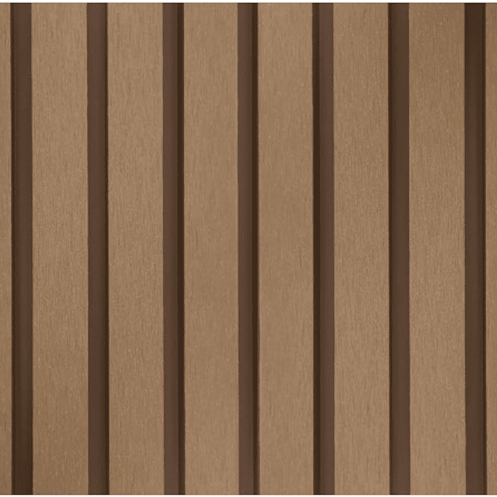 Fachada ripado em WPC Chocolate 2