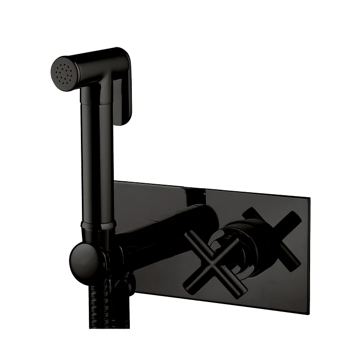 monocomando WC XIK - PRETO MATE 1