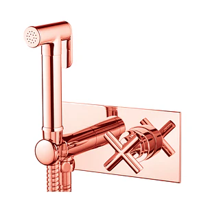 monocomando WC  XIK  - ROSA GOLD 