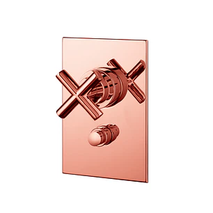 monocomando de duche - 2 funções XIK  - ROSA GOLD 