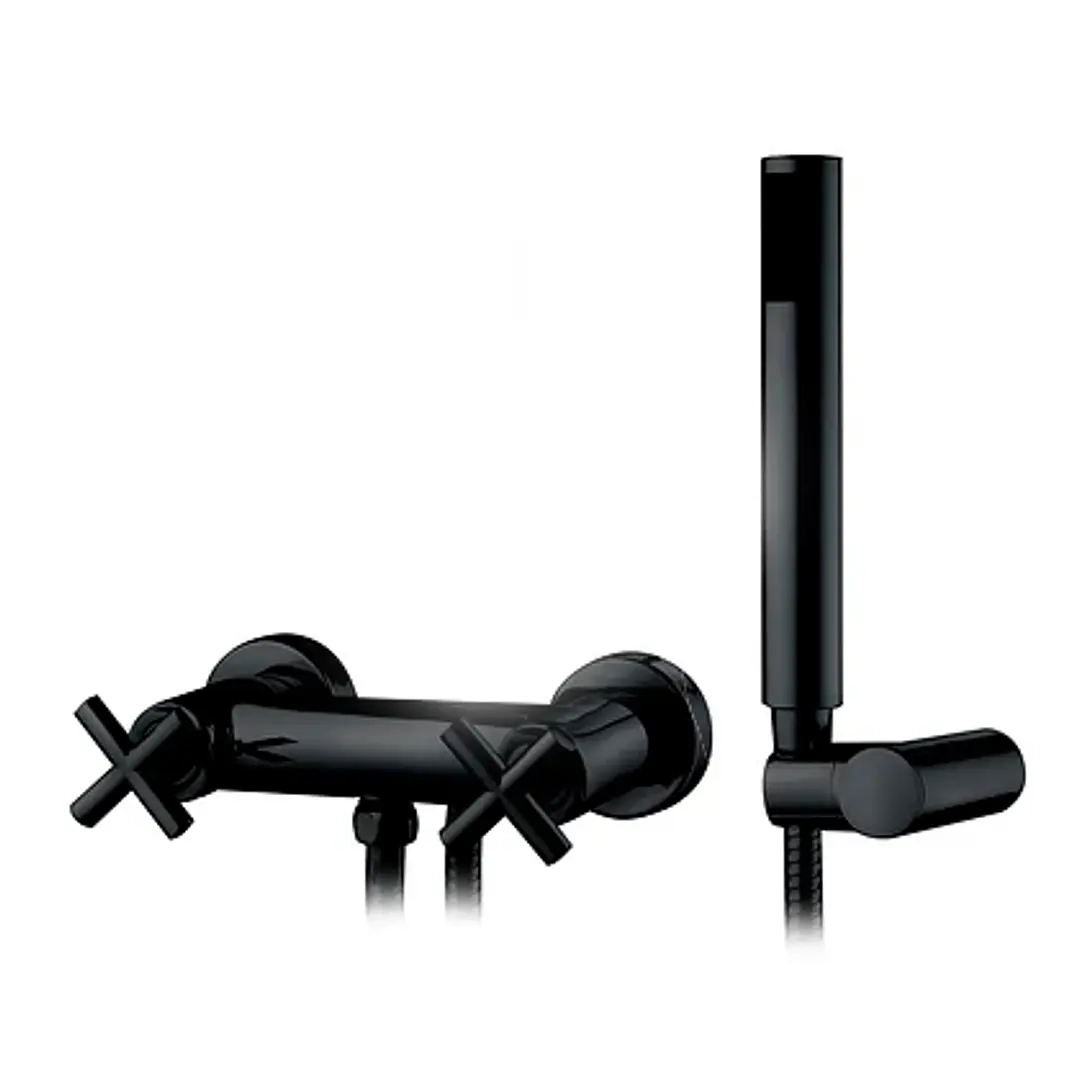 Misturadora de duche XIK - PRETO MATE  1