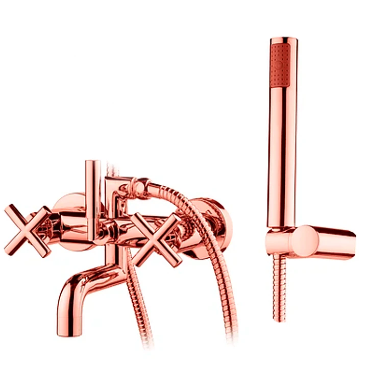 misturadora de banheira XIK  - ROSA GOLD 1