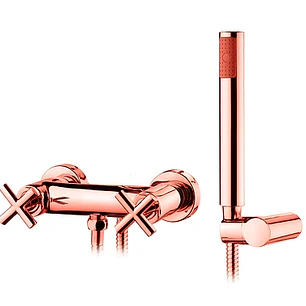 misturadora de duche XIK  - ROSA GOLD