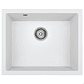 Banca de cozinha Lava louça Ibiza em poligranito 1 cuba branca - Thumbnail 2