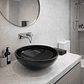 Lavatório em Vidro Preto – RLVBLACK40 - Thumbnail 1