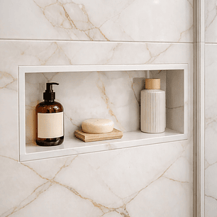 Nicho Oro Bianco Polido