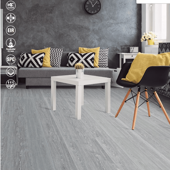 SPC LOFT ASH CLICK 18X122cm EIR 6/0.5 c/tela 1