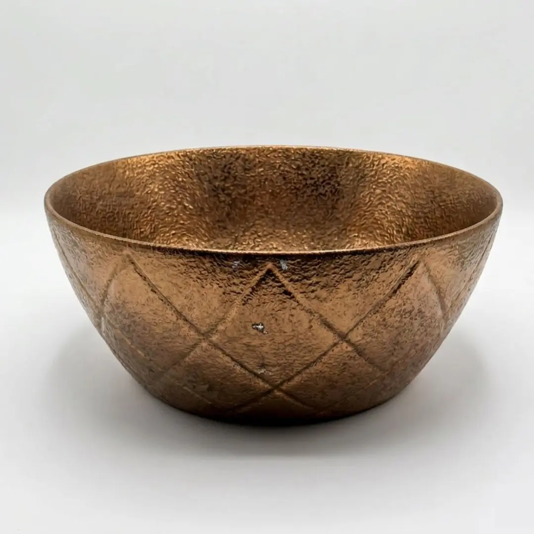 Lavatório pousar 40,5x14,80 Ouro rosa - COM DEFEITO 2