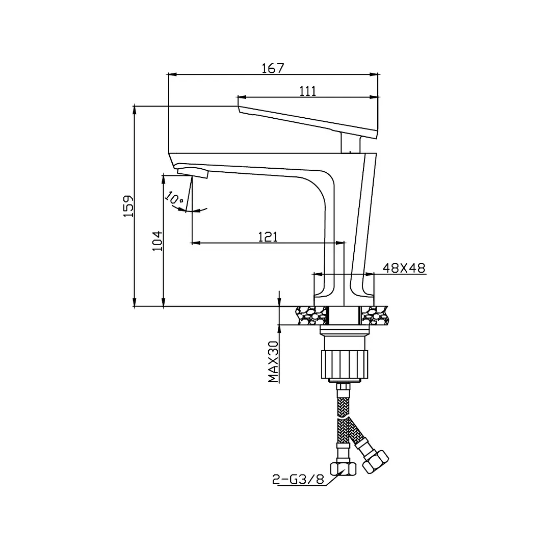 monocomando lavatório com defeito 2