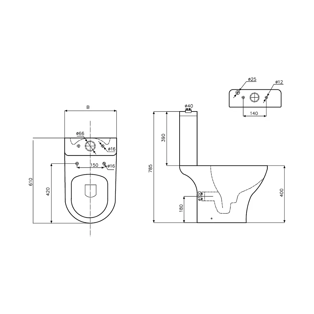 Pack Sanita completa Round - COM EMBALAGEM DANIFICADA 3