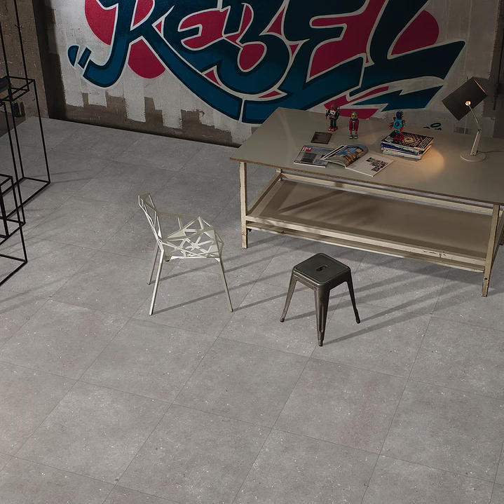 Porcelanico Hangar Cast Iron – 120x120cm 3