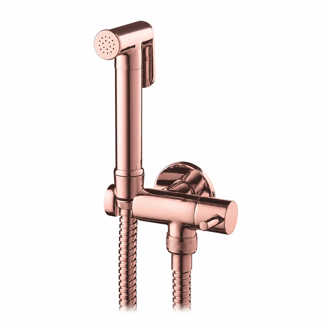 Chuveiro de bide Sharp shut-off monocomando (Rosa Gold) 1