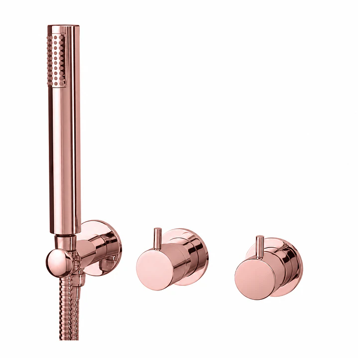 Monocomando Chuveiro Sharp Emb. 2/3 vias (Rosa Go) 1