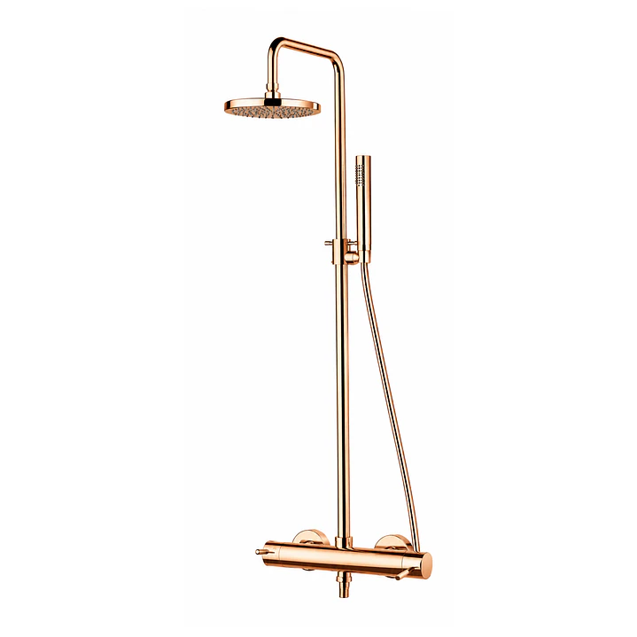 Rampa chuveiro Sharp Ø200 (Rose Gold) 1