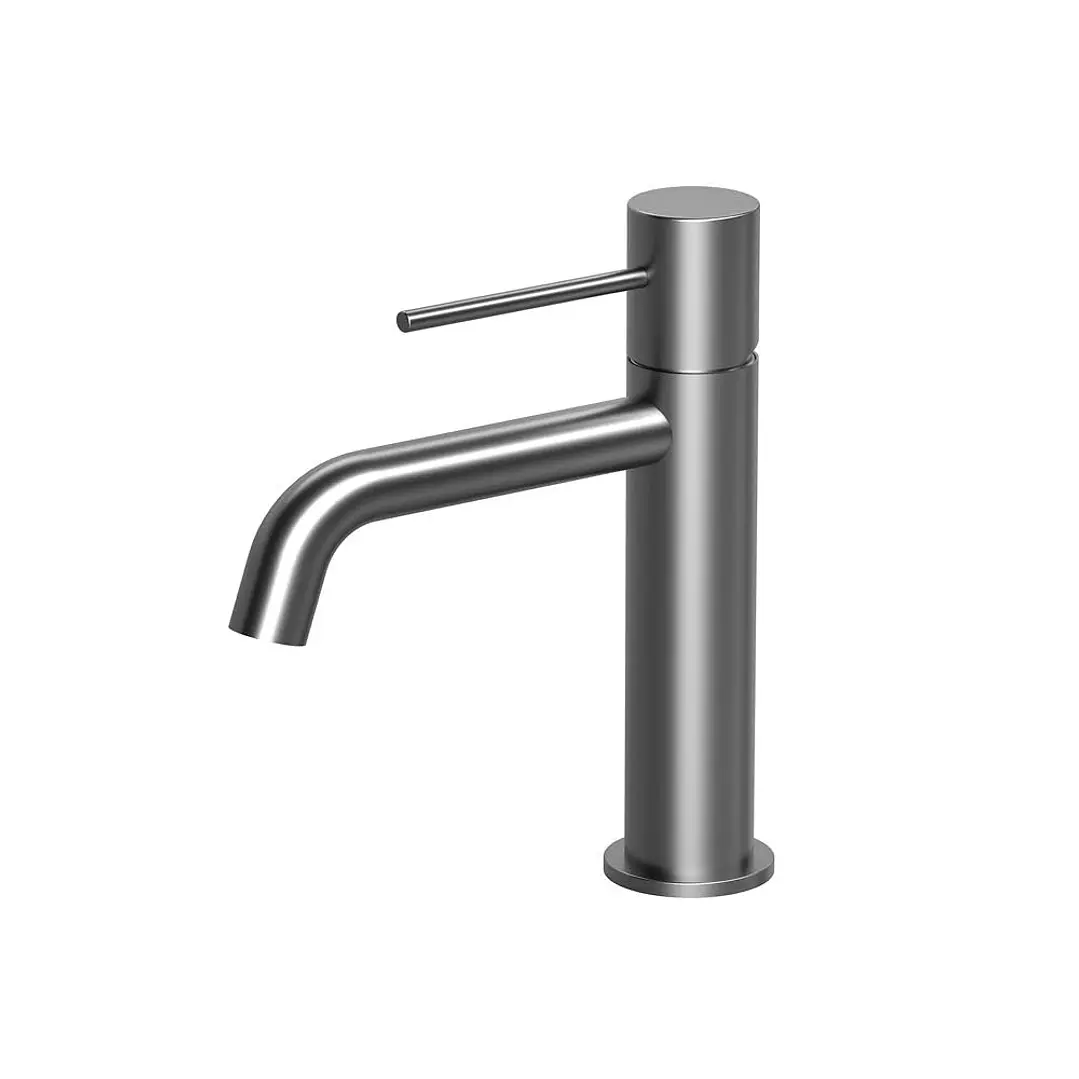 Monocomando Smooth de lavatório Gun Metal - c/ pequeno defeito - artigo de exposição 1
