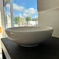 LAVATÓRIO FLEUR branco brilho Ø45cm - artigo de exposição - Thumbnail 2