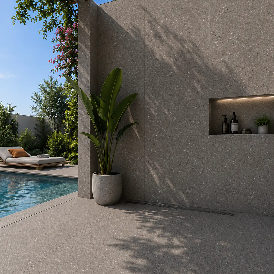 Porcelanico Hangar Cast Iron – 120x120cm 4