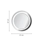 Espelho Circle Ø67cm - com defeito (sem luz) - thumbnail 2