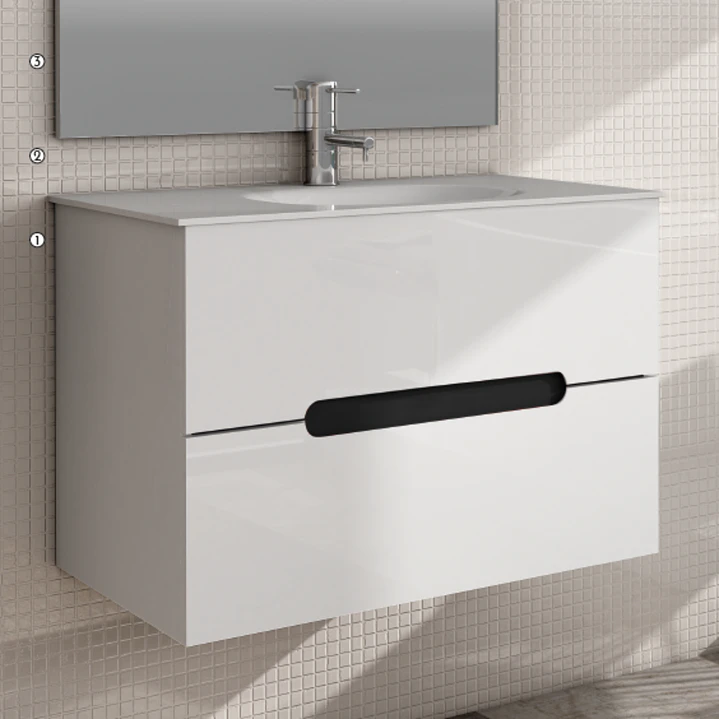 MÓVEL MARSELHA SUSPENSO BRANCO - 60CM 1