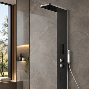COLUNA EM INOX PRETO