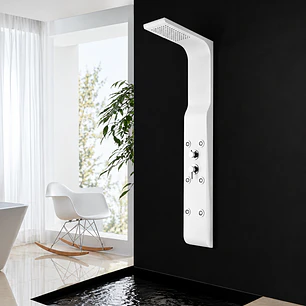 COLUNA MONOCOMANDO BRANCO - ABS