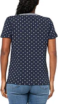 Camiseta Cuello en V Nautica para Mujer - Miniatura 3