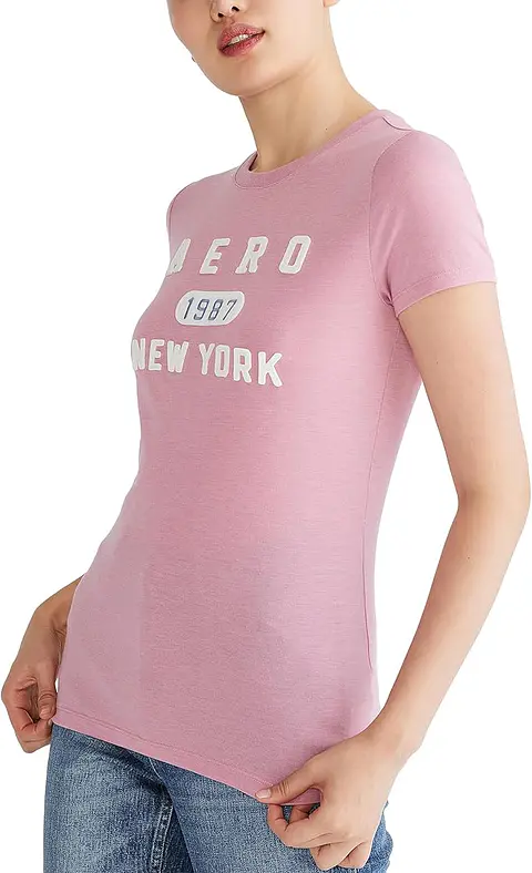 Camiseta Estampada Manga Corta Aeropostale