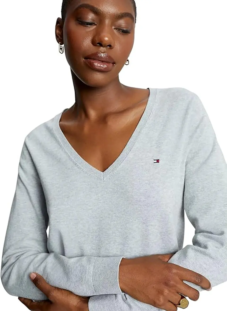 Suéter Cuello en V Regular Fit Tommy Hilfiger 1