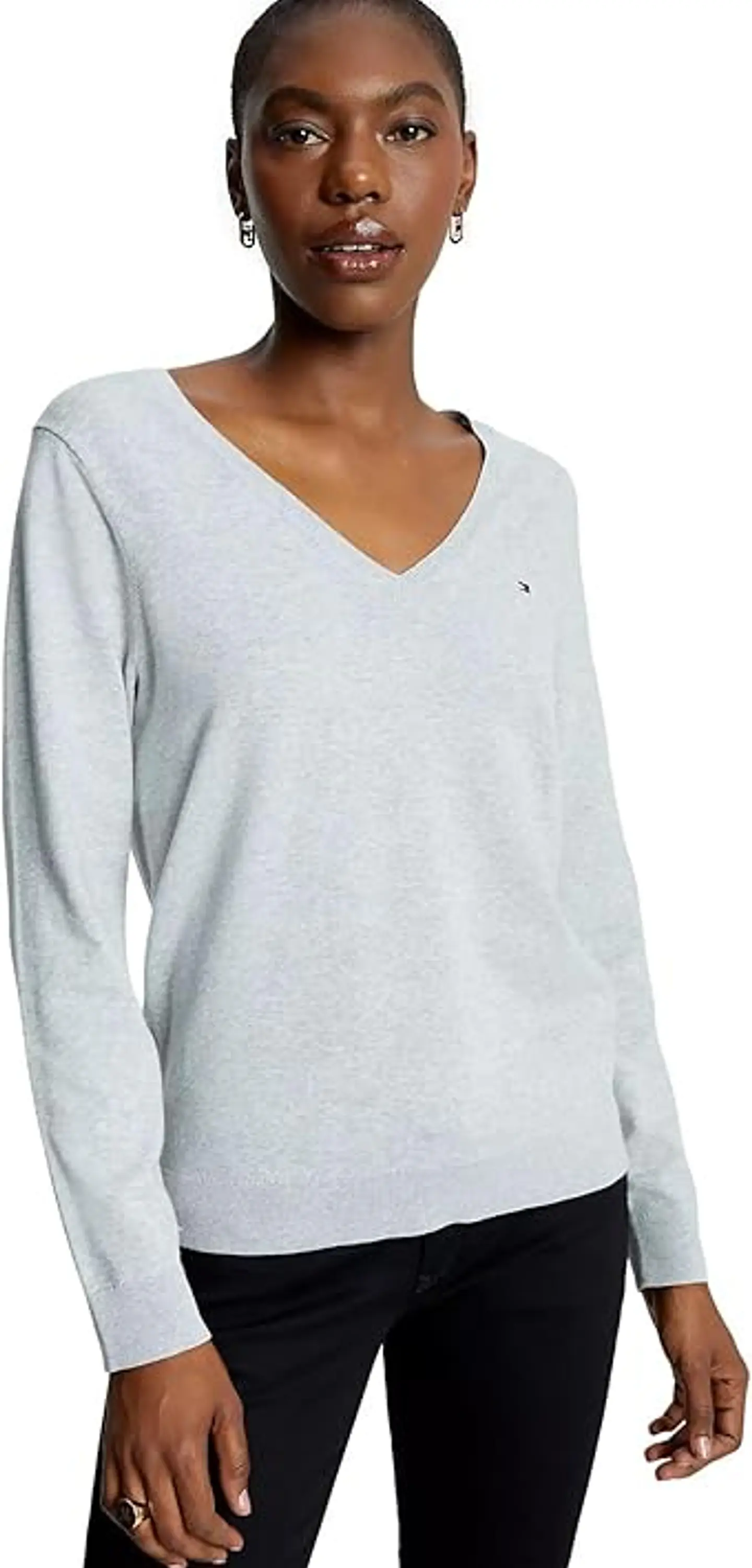 Suéter Cuello en V Regular Fit Tommy Hilfiger 4