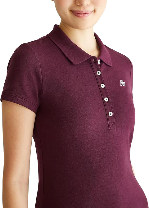 Polo Manga Corta A87 Aeropostale para Mujer