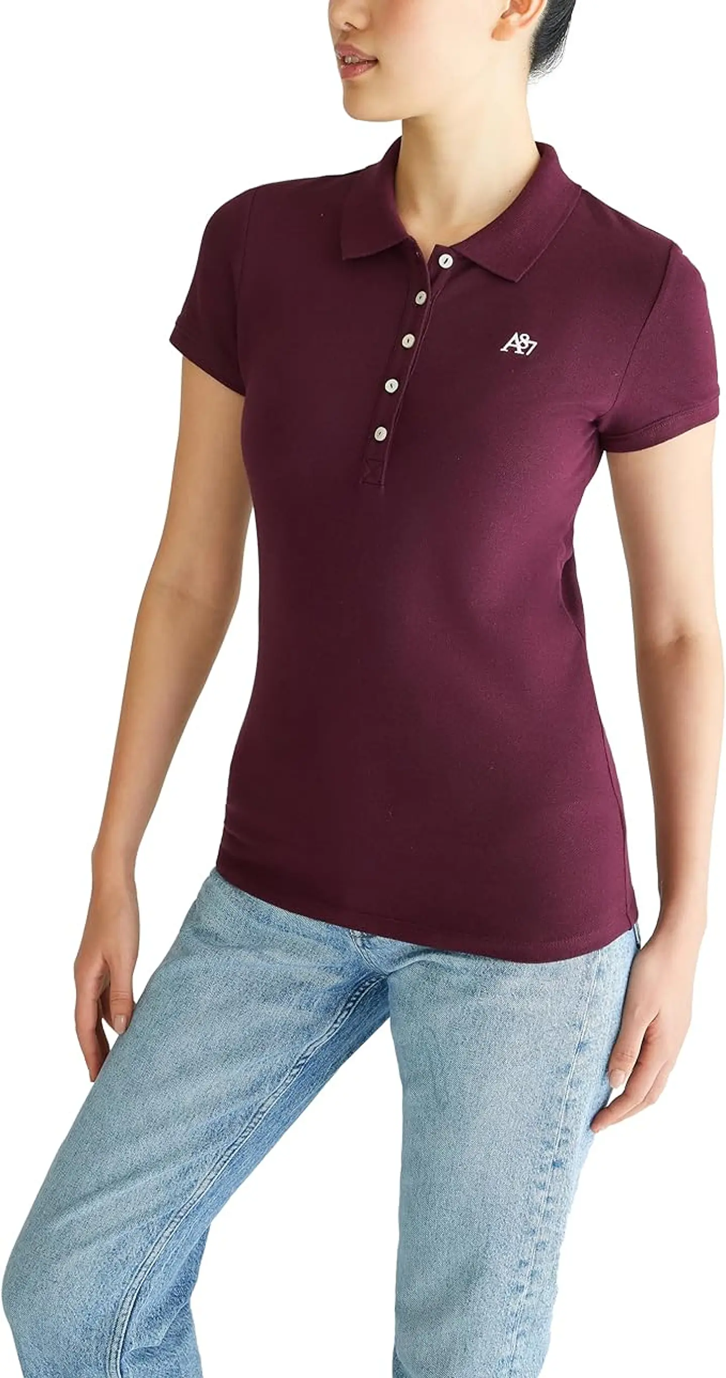 Polo Manga Corta A87 Aeropostale para Mujer 2