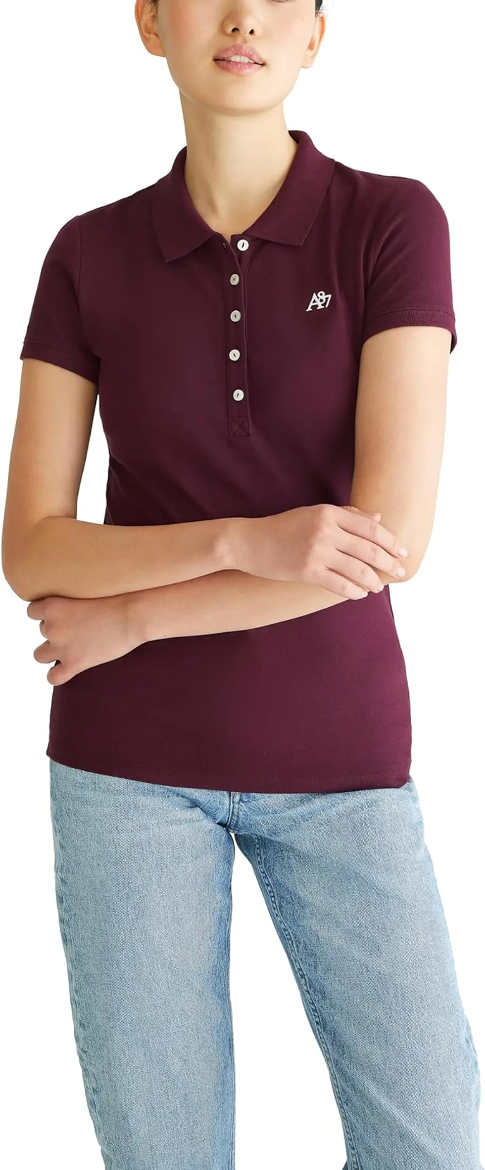 Polo Manga Corta A87 Aeropostale para Mujer 3