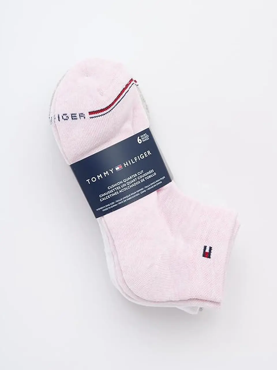 Set de 6 Calcetines Tobilleros Deportivos Tommy Hilfiger 3