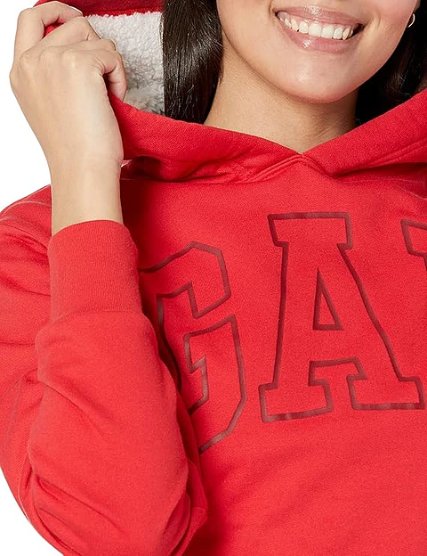Sudadera con Forro Sherpa  GAP para Mujer