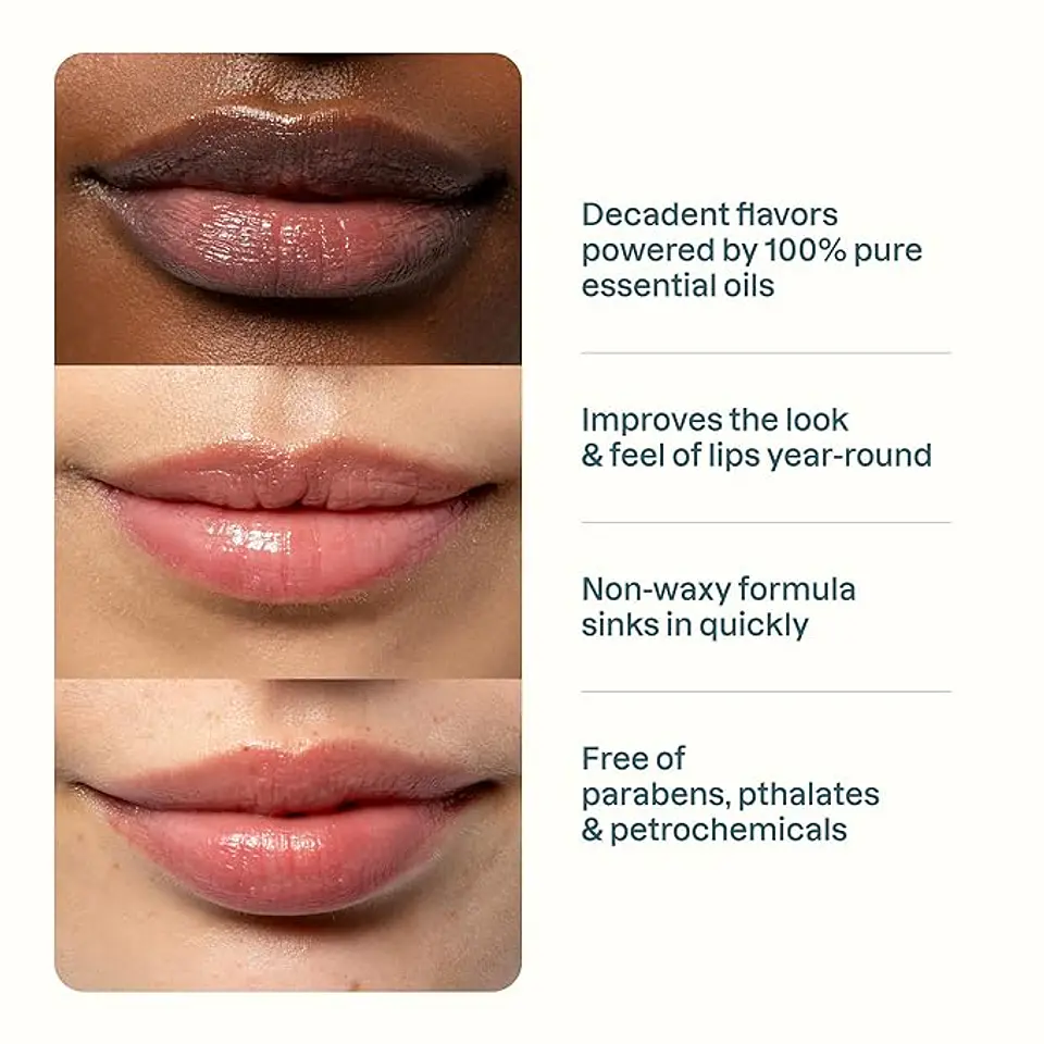 Set de Bálsamos Labiales Orgánicos Cliganic (6 Sabores) 5