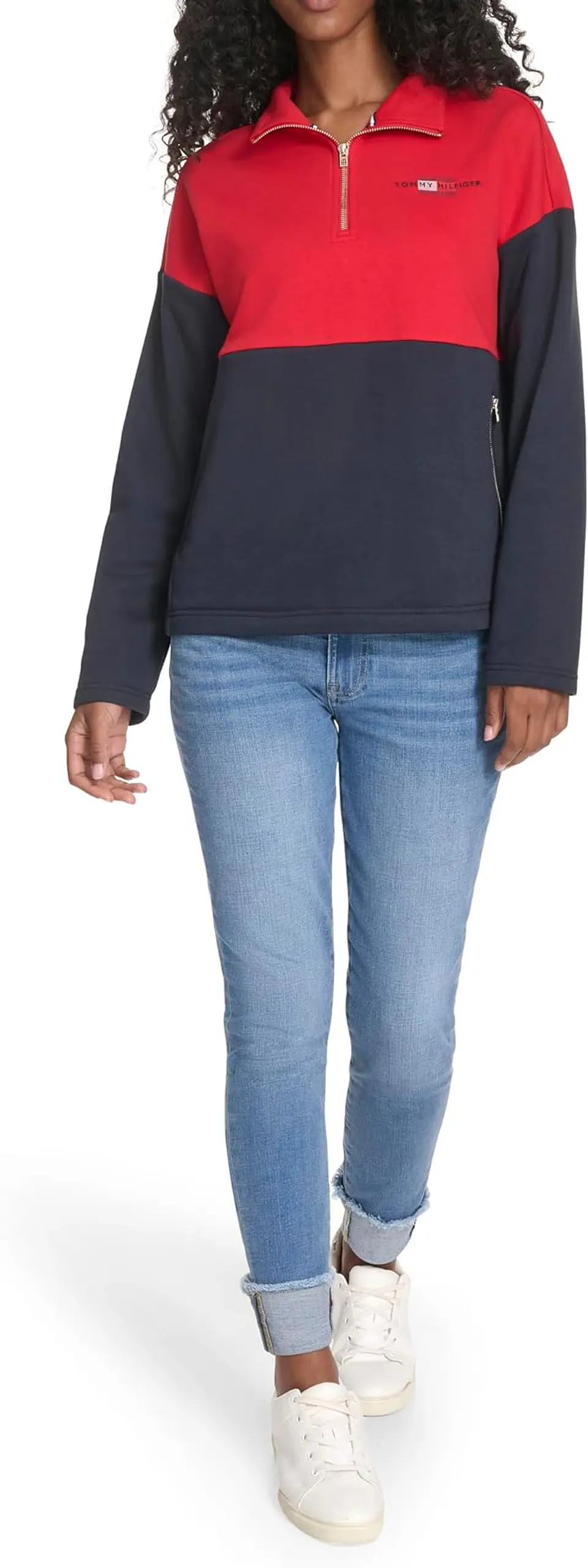 Sudadera de Forro Polar con Cierre 1/4 Tommy Hilfiger 3