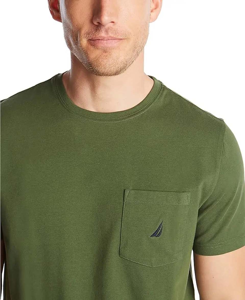  Camiseta Nautica Hombre – Bolsillo Clásico 4