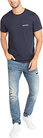 Camiseta Nautica Hombre – Cuello Redondo | 100 % Algodón  - Miniatura 2