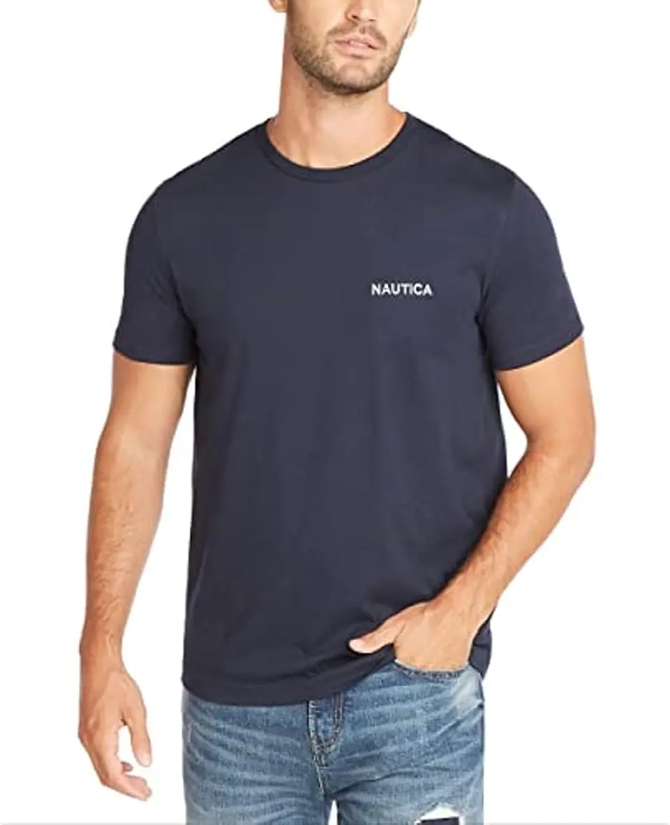 Camiseta Nautica Hombre – Cuello Redondo | 100 % Algodón  4