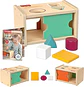 Fisher‑Price Caja Montessori de Permanencia de Objetos | Madera FSC – Actividad de Clasificación - Miniatura 1
