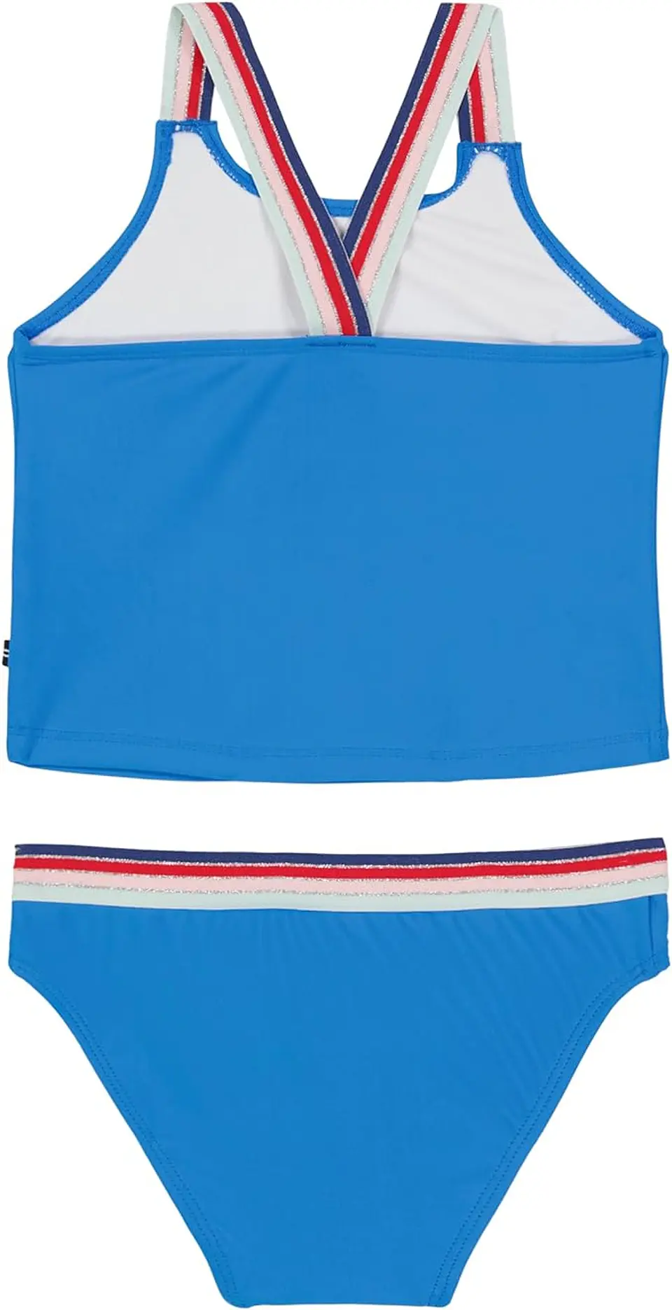 Nautica Set de traje de baño de dos piezas para niñas, bikini con protección solar UPF 50+, traje de baño de secado rápido 2