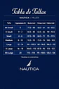 Camiseta Cuello en V Nautica para Mujer - Miniatura 4