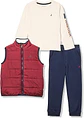 Conjunto de 3 piezas con chaleco y pantalón para niños - Miniatura 1