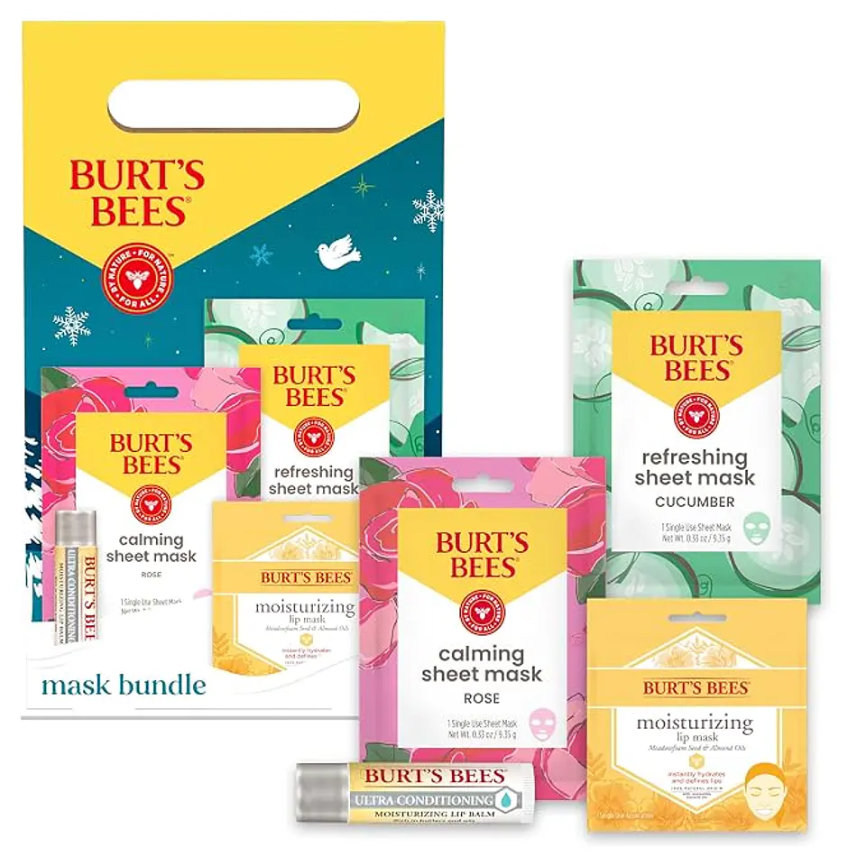 Set de regalo mascarillas + bálsamo labial 1
