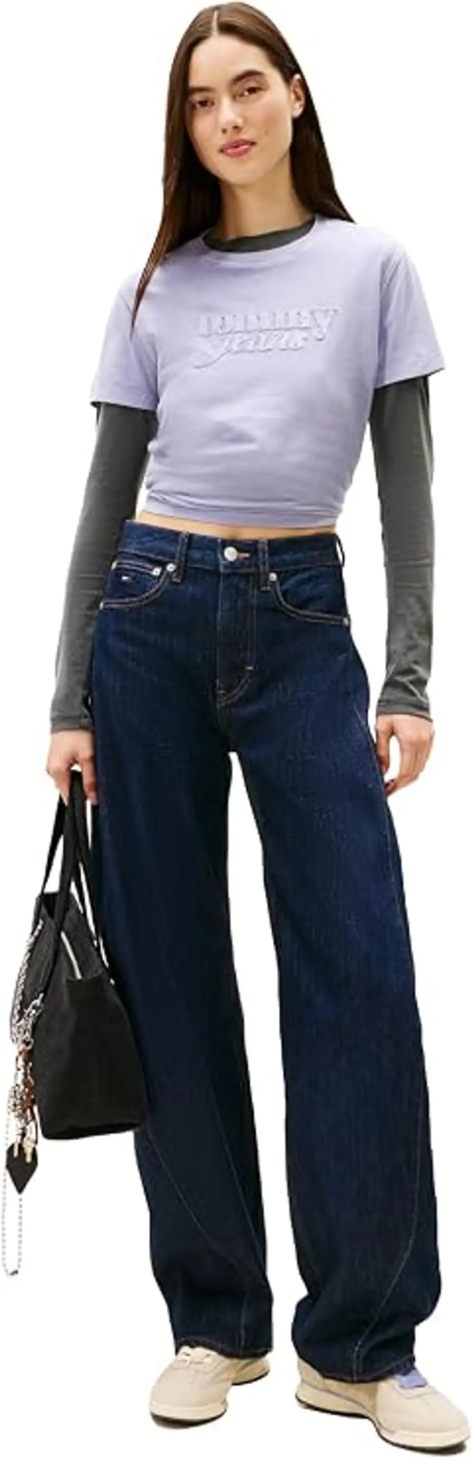Camiseta Tommy Jeans Gráfica en Algodón 3