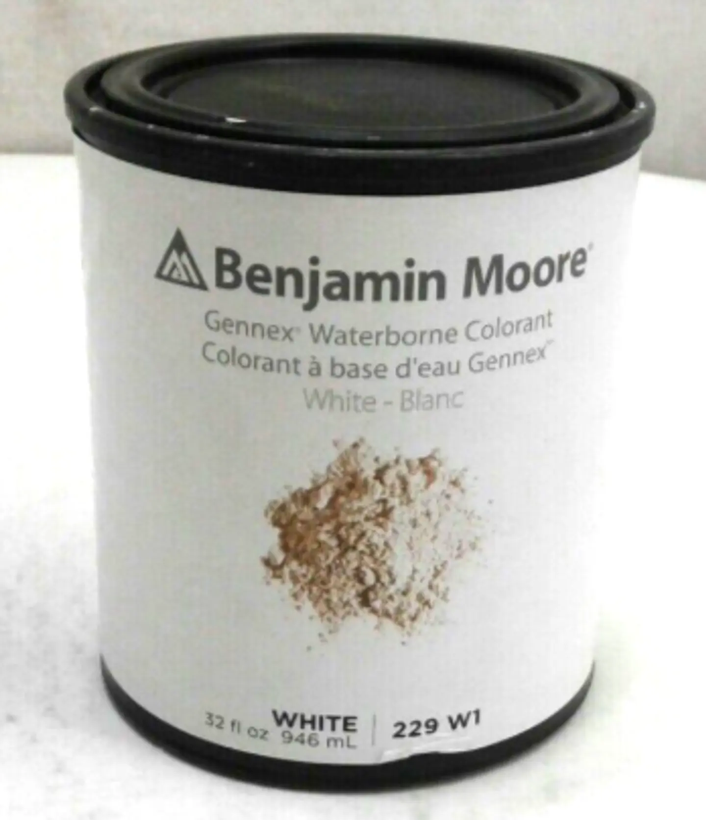 Galon colorant white Benjamin Moore 1