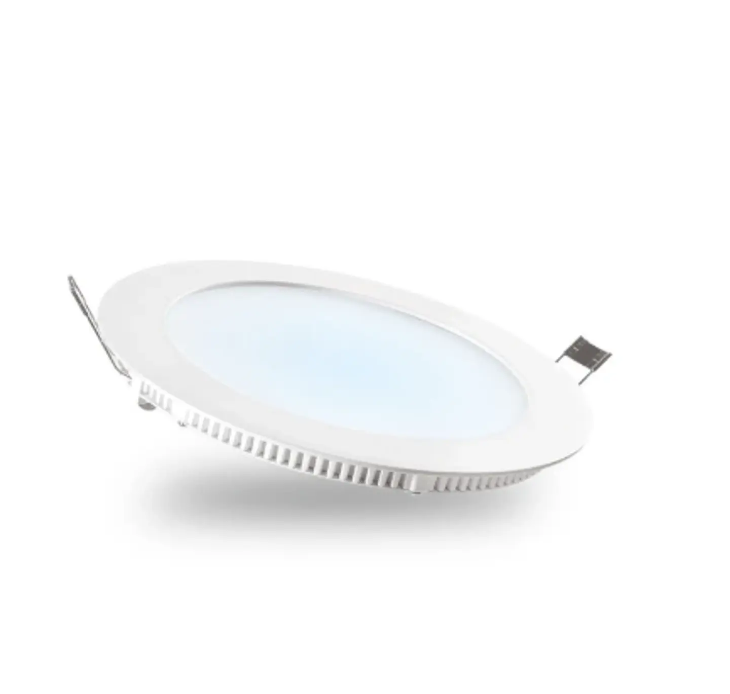 Panel led circular embutido 12w luz fría blanco Verlux 1