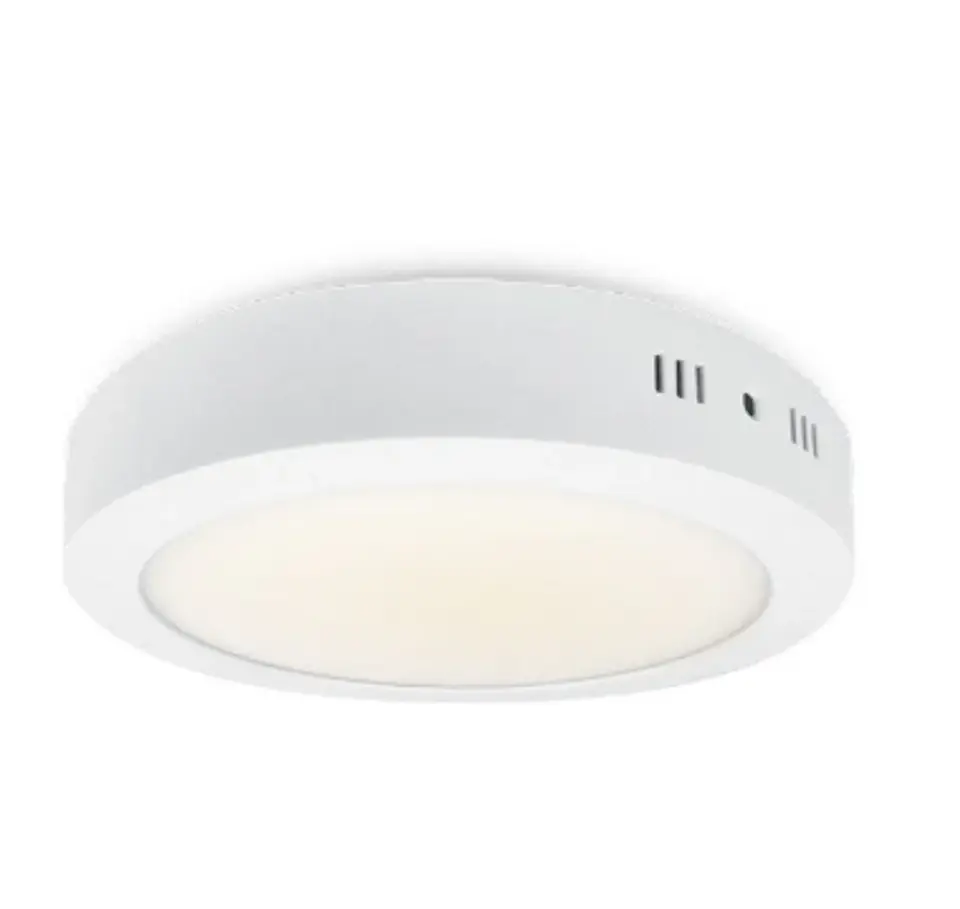 Panel led circular sobre puesto 24w luz fria blanco Verlux 1