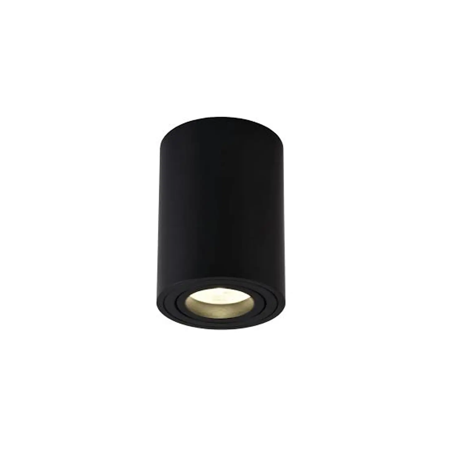 Aplique led cilíndrico 1xGU10 negro 35w IP54 VKB 1